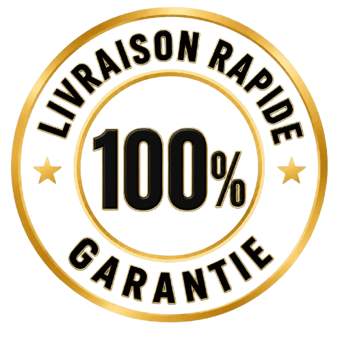 Livraison rapide 100% garantie